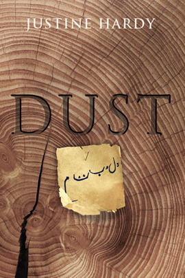 Book cover of Dust by Justine Hardy