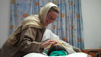 Treating a patient at the Goverment Psychiatric Hospital